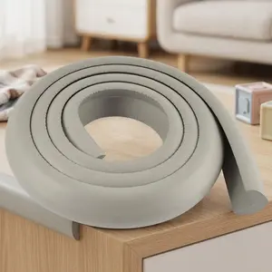 L-Shaped Corner Guard: Thick Soft Self-Adhesive Edge Protector, Waterproof Anti-Fall Bumper Pads for Child Safety, Home & Office Furniture Protection, Trimmable Multi-Use