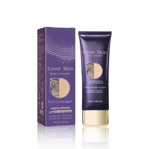 Body Concealer, Waterproof Cover for Tattoos Scars & Birthmarks, Invisible Second-Skin Camouflage, Advanced High-Density Smudge-Proof Shield