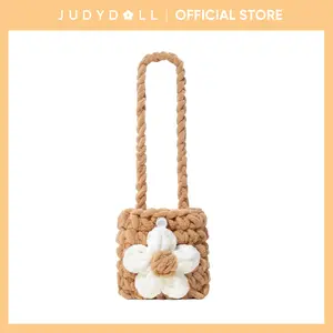 JUDYDOLL Mini Knitted Earphone Pouch, Mini Knitted Bag, Valentines Day Gift, New Year