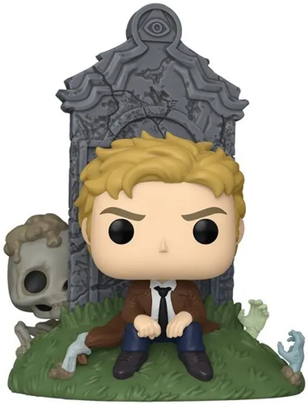 Funko POP! Deluxe: Justice League Dark - Constantine Vinyl Figure, Deluxe Edition Art Toy, TV/Movie Character Collectible for Supernatural Happenings Enthusiasts