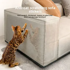 Cfume Wear-Resistant Self-Adhesive PVC Sofa Anti-Scratch Shield — The Ultimate Cat-Proof Solution: Transparent Protective Film to Prevent Cats from Scratching Furniture and Sofas