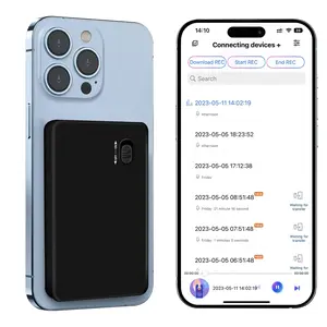 64GB Digital Voice Recorder: Call Recording Device with Playback & Headphones,Magnetic Audio Tape Recorder for Meetings Lectures, 55 Hours Continuous Recording & 400 Hours Recording Capacity Travel Gadgets Headset