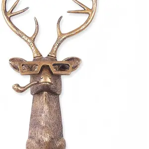 Head Wall Mount Decor,Resin Animal Sculptures