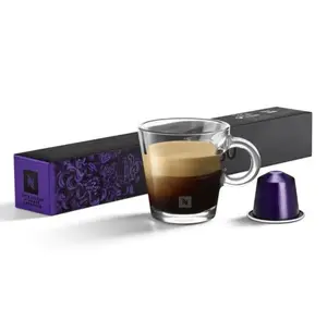 Nespresso Capsules OriginalLine, Arpeggio, Dark Roast Espresso, 10-Count Espresso Coffee Pods Coffee