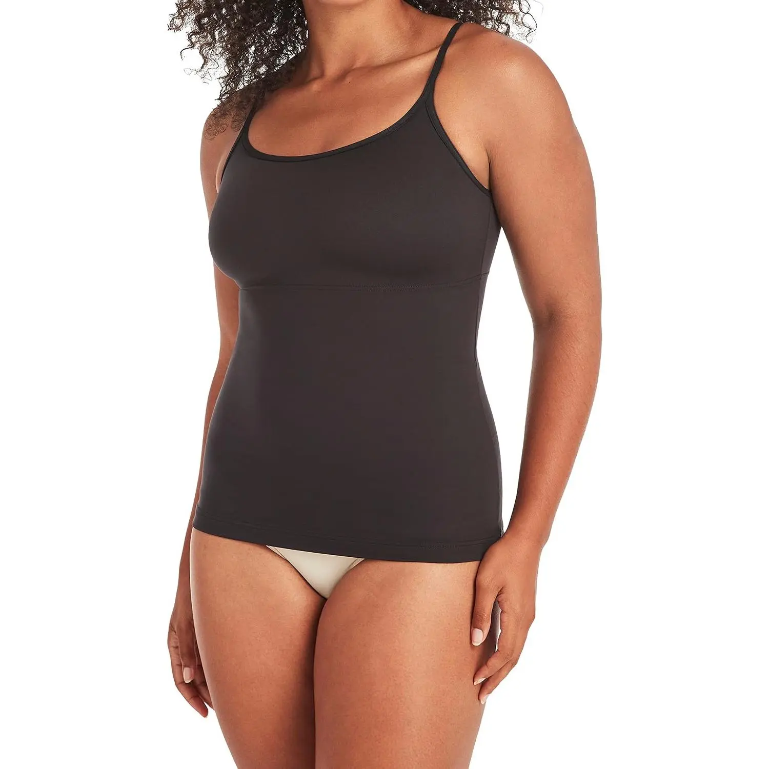 Maidenform Women's Shapewear Cami Tank Top, Tummy Control Shapewear for Women, Back-smoothing Fajas Cami (Plus Size, Too)