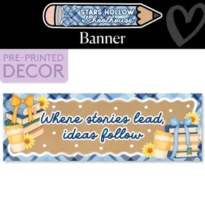 Cozy Kraft Paper Banner | Stars Hollow Schoolhouse