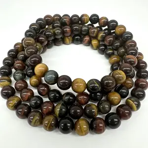 Natural mixed tigereye 8mm bracelets gifts birthday gifts