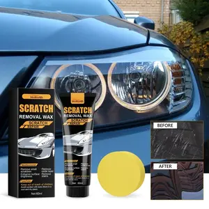 Car Scratch Repair Paste Scratch Repair Remover Cleans Surface Oxide Layers & Stains Repairs Paint Scratches Improves Automotive Gloss Restores Light
