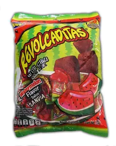 Jovy Revolcaditas with Chili Watermelon | 6oz Bag | Spicy Candy Sweet Flavor Chewy Tangy