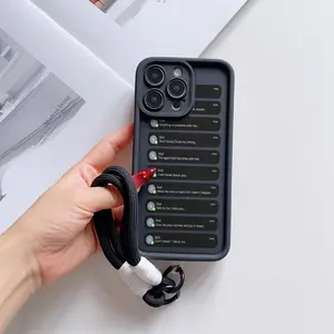 Convenient Lanyard Phone Case with Wrist Strap, Anti-Drop Tpu Protection, Fits iPhone 6/7/8/x/XS/XR/XS Max/11/12/13/14/15/16/17 Pro Max