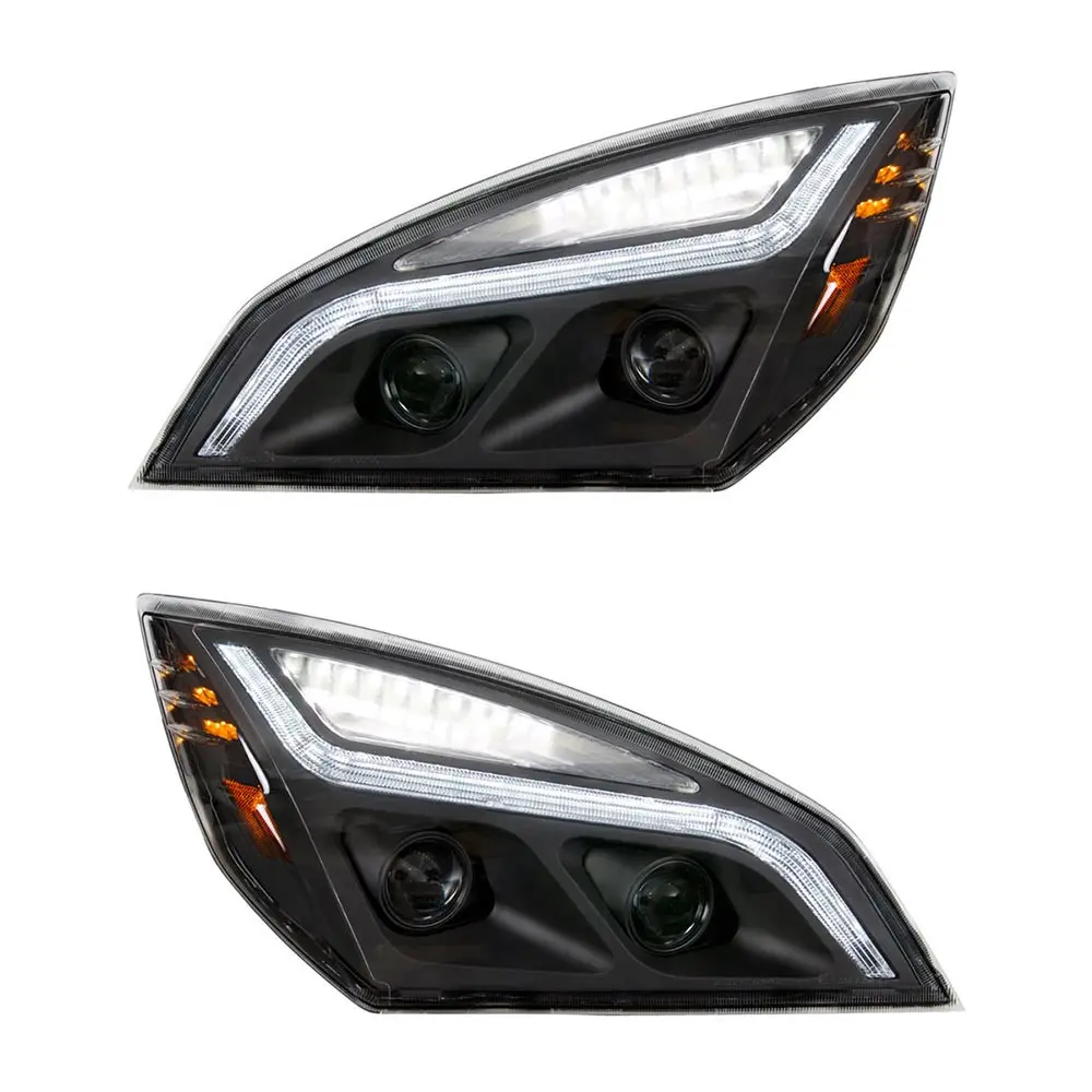 Freightliner Cascadia 2018-2024 Blackout Full LED Projection Headlight