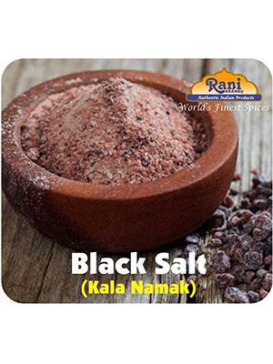Rani Black Salt Powder (Kala Namak) Mineral 16oz (1lb) 454g ~ Unrefined, Pure and Natural | Vegan | Gluten Friendly | NON-GMO | Kosher | Indian Origin | Perfect for Tofu Scramble