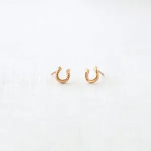 Horseshoe Stud Earrings