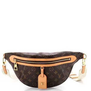 Pre-owned Louis Vuitton material Belt Bags High Rise Bum Bag Monogram Canvas by Rebag