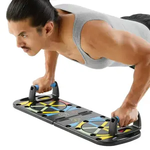 Multifunction Push up Board, Multi-Color Workout Guide