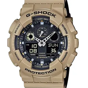 G-shock GA100L8A G-Shock Tactical Brown Stainless Steel Bezel 145-215mm