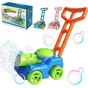 Automatic Tank Bubble Machine, 1 Box Bubble Blower Toy with Bubble Concentrate, Outdoor Bubble Machine for Birthday Party & Outdoor Party