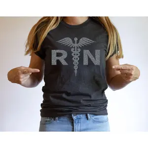 Registered Nurse Shirt For Women Rn T-shirt For Registered Nurse Nursing T-shirt For Nurse Gift For Registered Nurse Rn Graduation Gift R897SchooNurse
