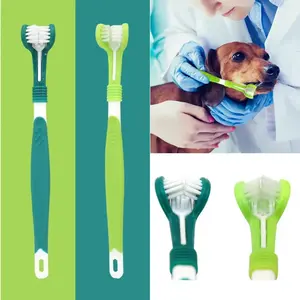 3-Sided Pet Toothbrush – Dog & Cat Dental Care