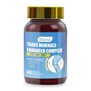 Trace Minerals Enhanced Complex - Complete with 70+ Nutrient-Dense Health Minerals - Dietary Supplements - 60 Caps