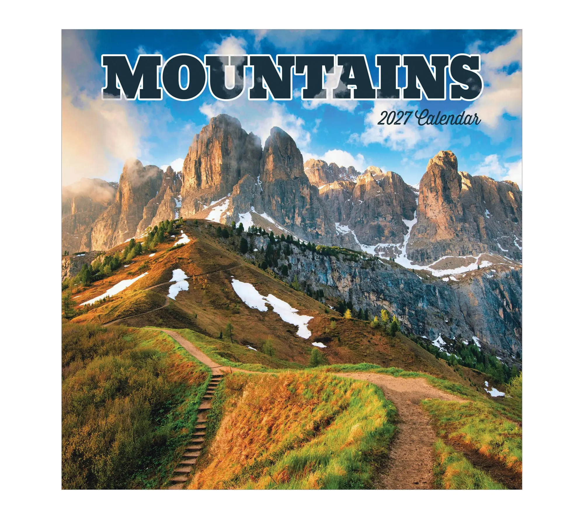 TF Publishing 2027 Mountains Wall Calendar