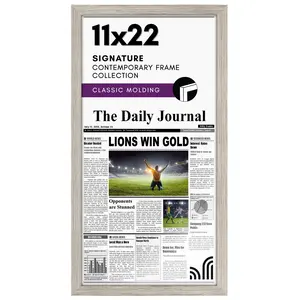 Newspaper Frame 11x22 Without Mat - Americanflat