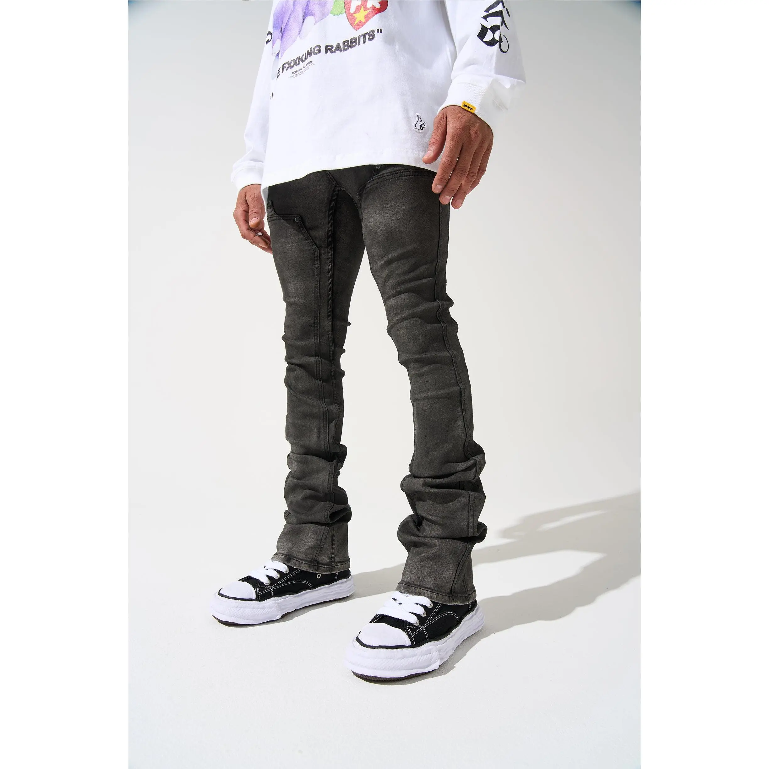 RAIN Stacked Jeans