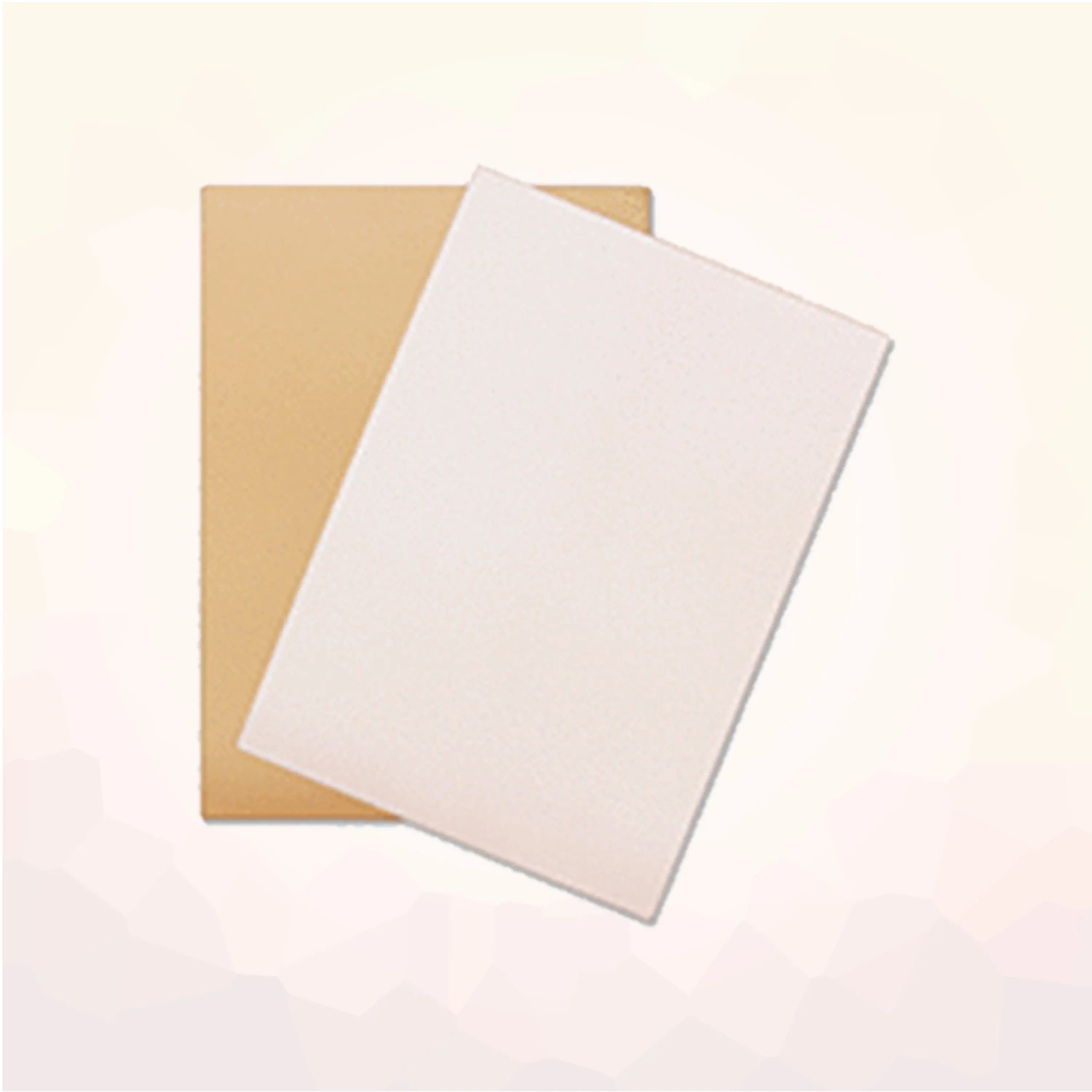 Fake Skin Practice Blank Sheets for Microblading & Tattoo, 9.75"x5.75" - Bulk Option -