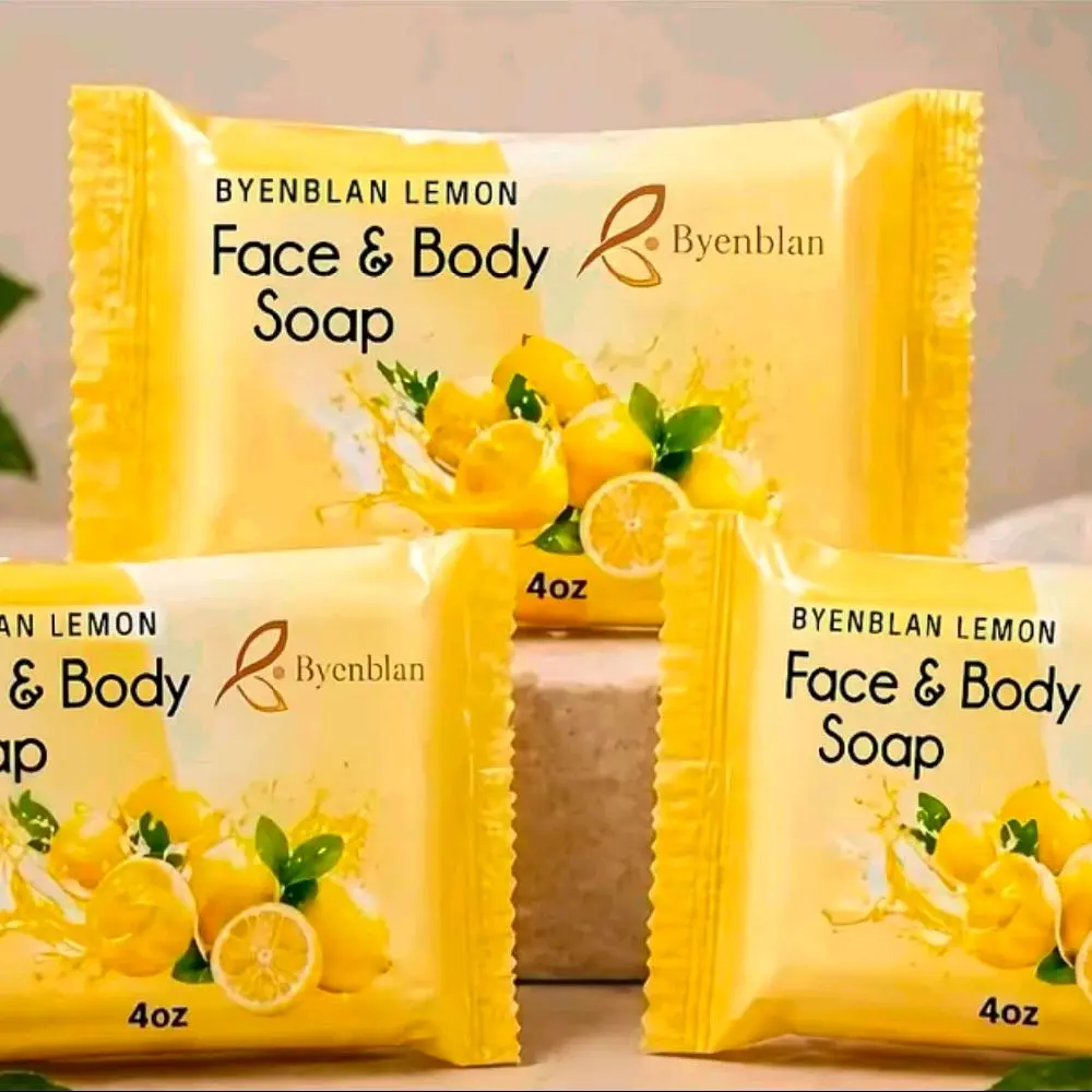 lemon face and body soap