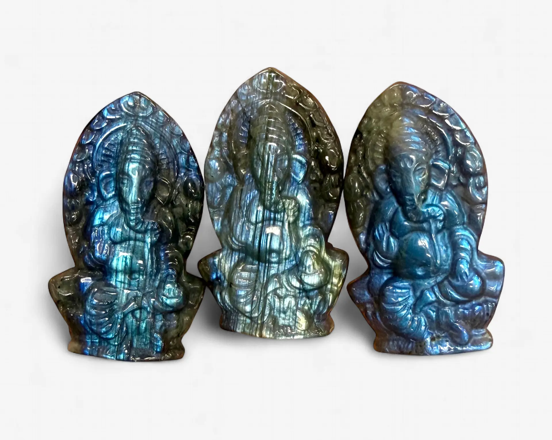 Small Labradorite Ganesha