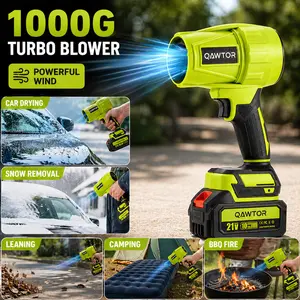 Cordless Leaf Blower & Turbo Car Dryer | Handheld Portable Air Blower for Cleaning, Outdoor & Camping | Super Powerful Dust Collector | Turbojet Hair Dryer, Household Cleaning Tools, Yard and Garden Maintenance, Car Care, MothersDayGift, Summervibes