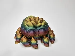 3D Printed Jumping Spider Decor Figurine