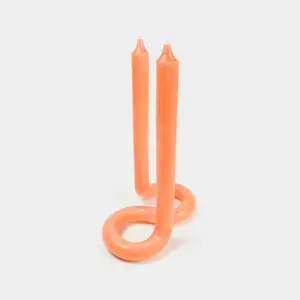 Twist Candle - Orange
