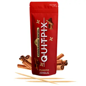 PurePix Quitpix Flavored Toothpick Pack Of 40 MADE IN THE USA PurePix Quitpix Flavored Toothpick Pack Of 40 MADE IN THE USA