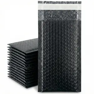 20 Pcs Black Shipping Envelopes, Self Sealing Poly Mailers for Small Business Packaging, Tear Proof Waterproof Mailing Bags for Apparel Books and Clothes, Lightweight Opaque Courier Bags for Shipping Supplies.