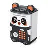 Piggy Bank for Kids, Panda Electronic ATM Fingerprint Money Saving Box for Kids, 3 4 5 6 7 8 Year Old Boys Toys, Mini ATM Coin Bank, Birthday Gifts for Boys, Cool Stuff, Ideas, White Elephant Gifts