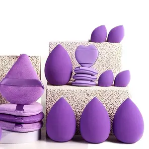 Makeup Tool Set, Beauty Sponge and Powder Puff, Full Makeup Tools Kit for All Skin Types, Holiday Gift for Girls