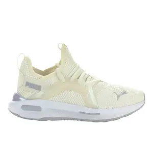 PUMA Womens Softride Enzo 5 Gleam Running Sneakers Shoes - Off White