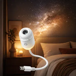 USB starry night light With Night Light , suitable for home scenes，clear projection. Usb Charging Lampara Usb C Rechargeable Usb Led outdoorfun ,Child Gift
