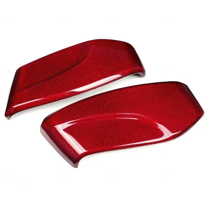 Real Carbon Fiber Interior Seat Side Panel Trim for Corvette C8 (2020–2027 Stingray, Z51, Z06)