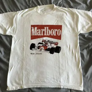 1991 Marlboro T-Shirt, Racing Tee, Gifts Shirt, Unisex Vintage Graphic Tees Gothic Grunge Y2k Emo Scene Amity Affliction Style Clothes Men Women Streetwear