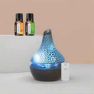 300ml Aromatherapy Essential Oil Diffuser with Remote Control, Whisper-Quiet Operation and Soothing 7-Color LED Ambiance