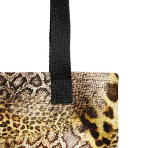 Leopard Python Tote Bag - Versatile Design for Everyday Use, Ideal for Travel and Casual Outings