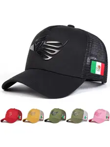 Mexican Eagle Baseball Cap Snapback Trucker Hats 🦅 Unisex Sun Protection | Adjustable for Daily/Outdoor