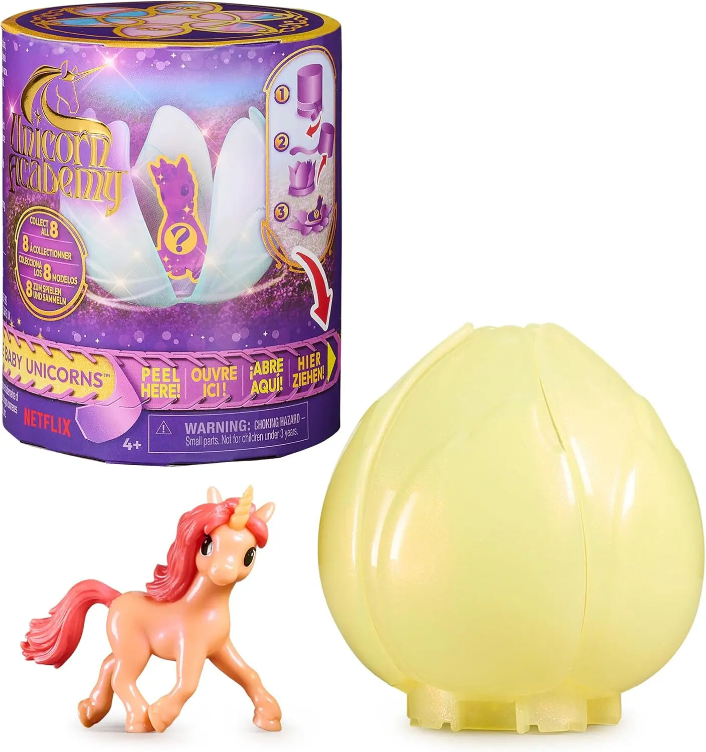 Unicorn Academy, Collectible Baby Unicorn Toy, Surprise Figure Blind Box (Styles May Vary), Dolls & Unicorn Toys for Girls Ages 4 and up