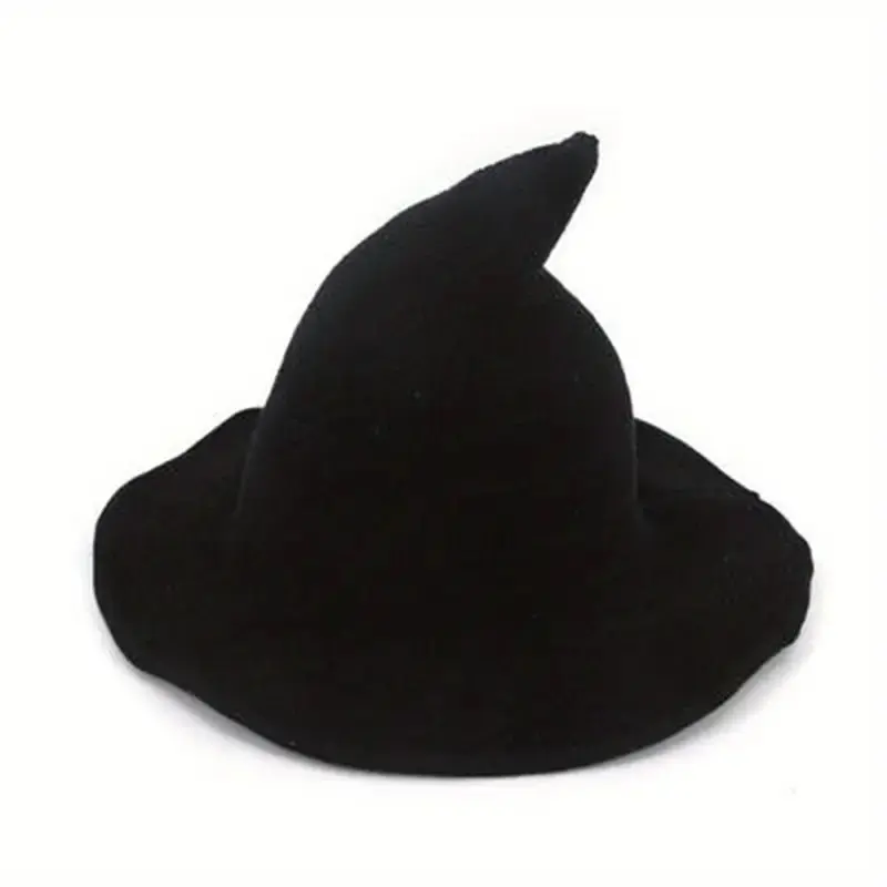 [Gothic Witch Hat] Velvet Gothic Witch-Inspired Knit Hat | Perfect for Parties, And Friend Gifts, Suitable for Men And Women