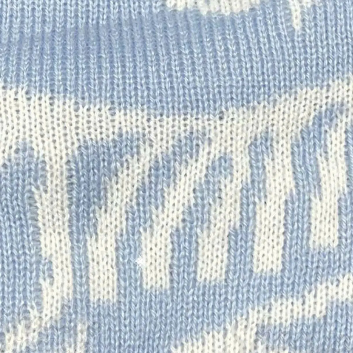 Light blue with white