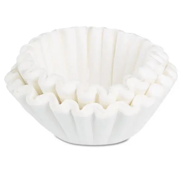 Bunn 20104.0001 Disposable Paper Single-Use Coffee Filters - 10-12-Cup Size, 100 Filters Per 12-Pack, Coffee Filters Paper Disposable, Single-Use Disposable Coffee Filters