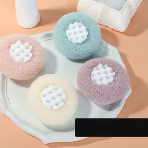 BeadBreath 4-Pcs Super Soft Exfoliating Bath Sponge Set - Body Brush, Shower Loofah Sponge, Gentle Deep Clean Body Scrubber for Bath Cleaning, Ideal Gift for Sports & Outdoor Protective Gear Maintenance