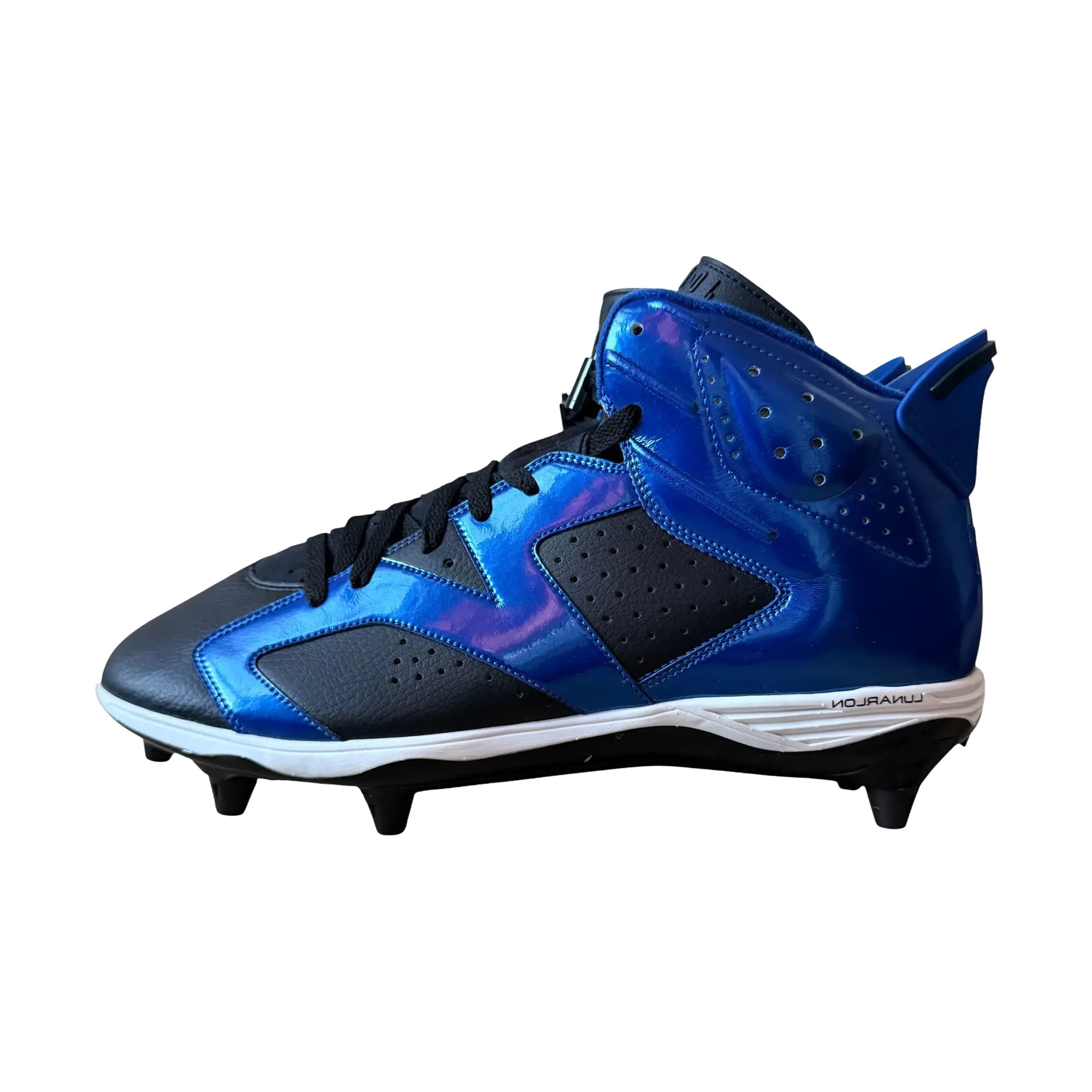 Jordan 6 Detachable Cleats "Blue / Black-White" SU14 MNJDSP 793 D1